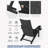 Claunch Foldable Outdoor Adirondack Chair