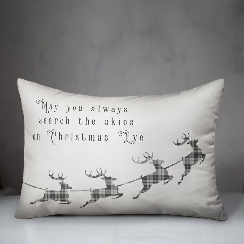  Coussin lombaire intérieur / extérieur Reindeer Sky