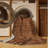 Machine Washable Solid Brown Area Rug-437549132