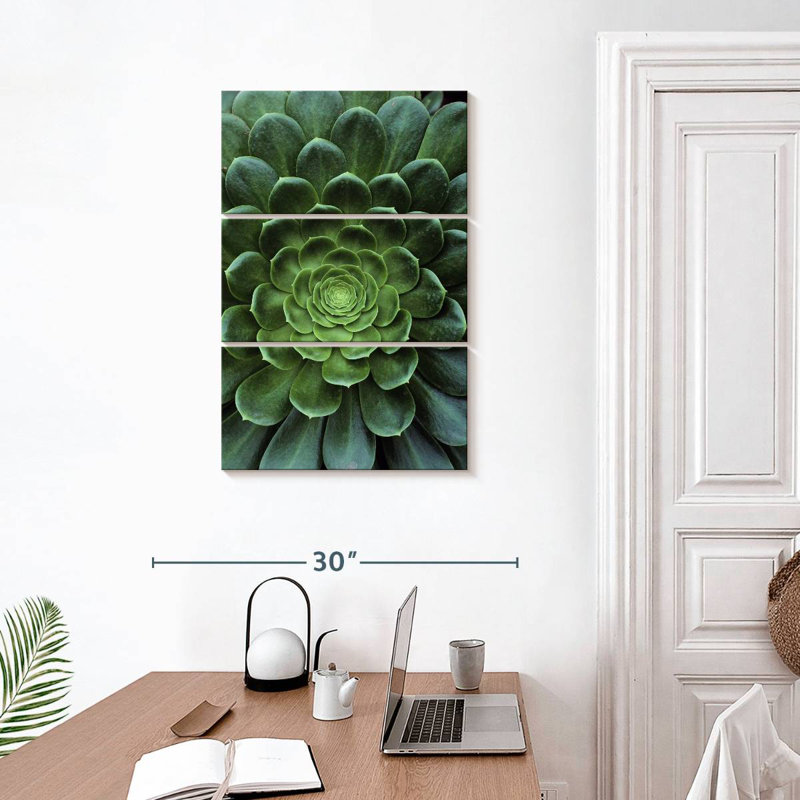 Harnek Flowerlike Succulent, 32" H x 20" W