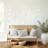 June Grass White Sage Peel and Stick Wall Mural