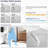 Adjustable Smart Bidet - Water & Seat Heating Adjustable, Automatic Cleaning, White Toilet With Side Knob 3 Levels Heating, Temp Silent
