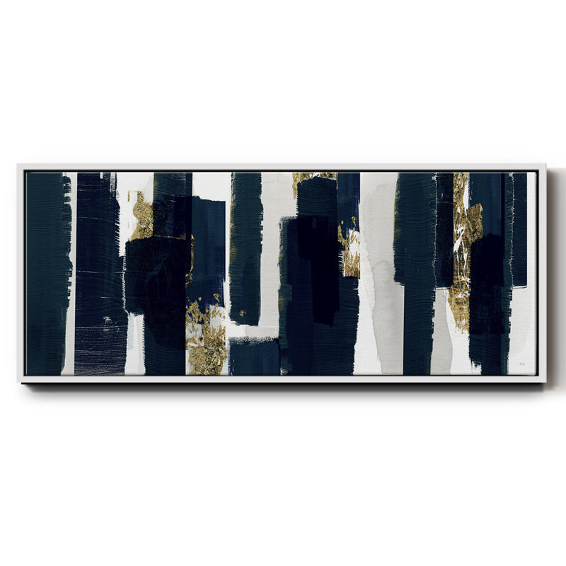 Brooklyn Walk- Framed Canvas, 24" H x 60" W