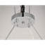 Lustre rond en cristal 35,4 "DEL-923524985