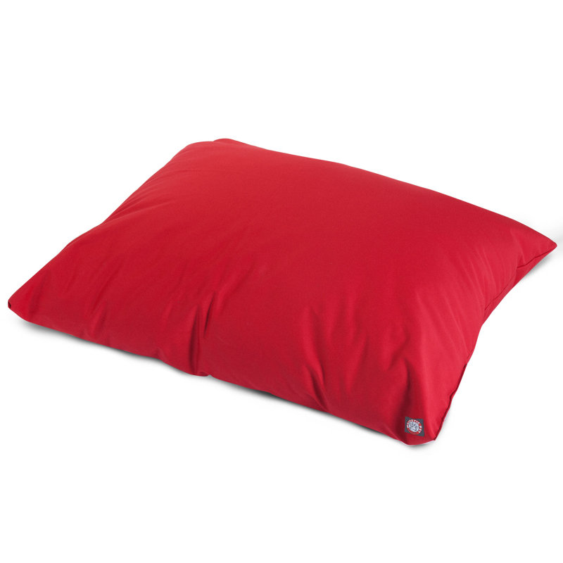 Coussin Super Value, rouge, Grand (l 46 po x P 35 po x H 7 po)