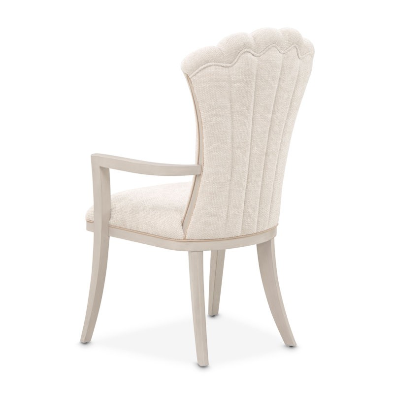 Fantosini Dining Arm Chair - Silver Mist