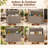 Emperic Design 44.31'' W 80 Gallons Water Resistant Resin Lockable Deck Box in Brown