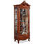 Vitrines en bois massif marron et verre