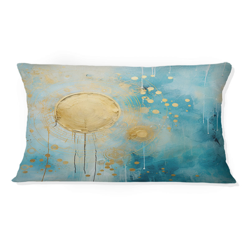Coussin décoratif bleu sarcelle