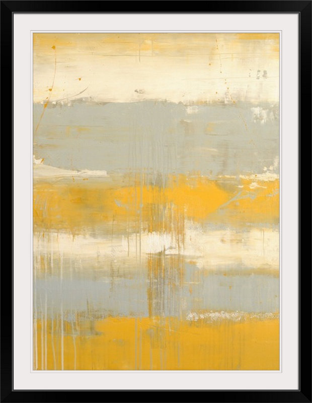 Reproduction d'art graphique, Cadre blanc, H 38 po x l 30 po x P 1 po