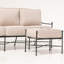 Repose-pieds d'extérieur avec coussin Lucier-39267505