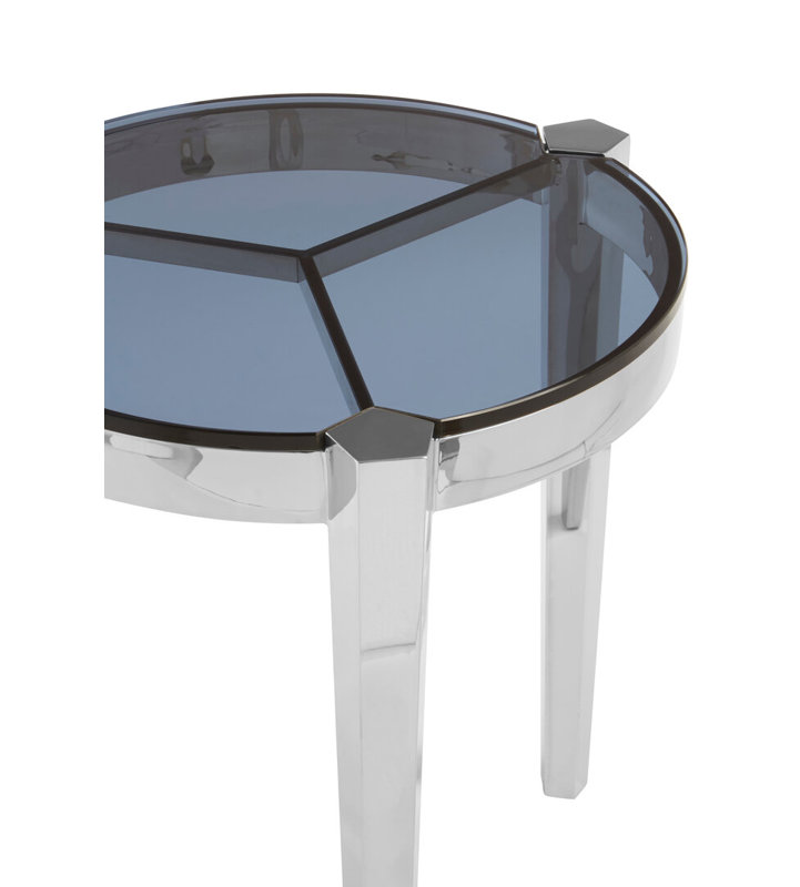 Glass Top End Table