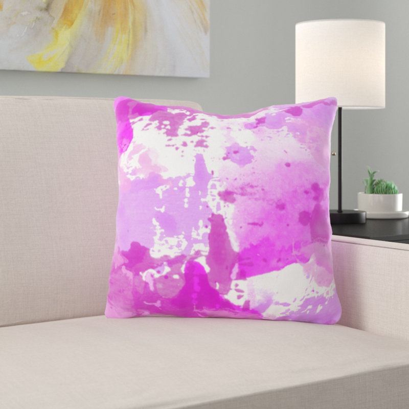 Lachine Square Pillow Cover & Insert, Microsuede, Indoor