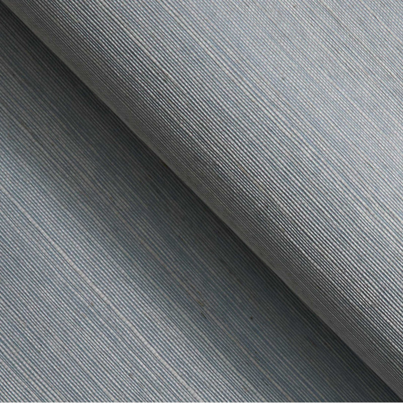 Hejran Sisal Authentic Grasscloth Wallpaper, Light Gray