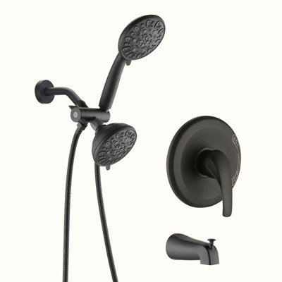 Système de douche complet avec valve brute