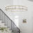 6 - Light Steel Dimmable Drum Chandelier-1440043477