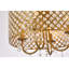 Lustre tambour en cristal 4 lumières Dusin-61751651-61751652-61869864
