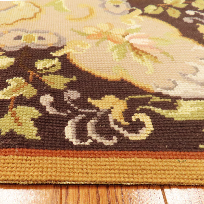 Highland Needleworks Flatweave Wool Area Rug, Runner 2'6" x 8'