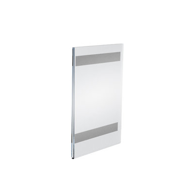 Porte-affiche arrière transparent en acrylique transparent l 5,5 po x H 8,5 po - vertical / portrait, paquet de 10