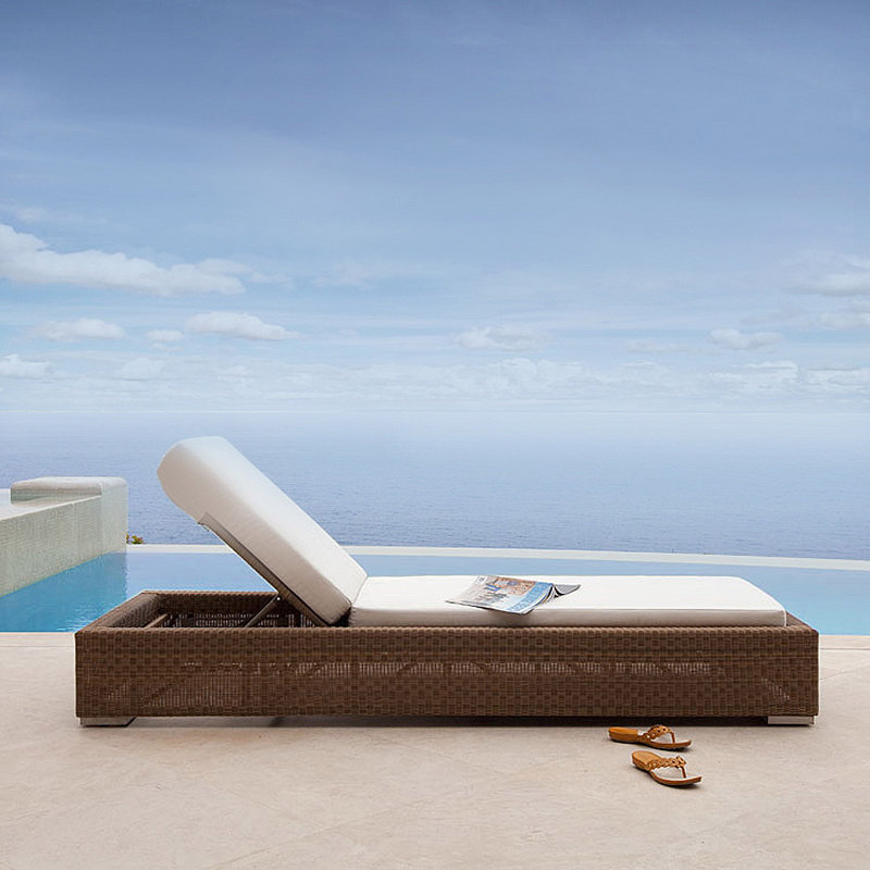 Westminster Teak Outdoor Chaise Lounge