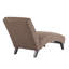 Chaise longue rembourrée incurvée pour le salon