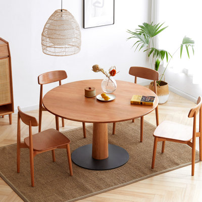 Chaises de jeu en chêne naturel - Chaise de salle à manger 100% Enjoy In Comfort And Style, 18,59 po x 19,25 po, 30,88 po, entretien facile