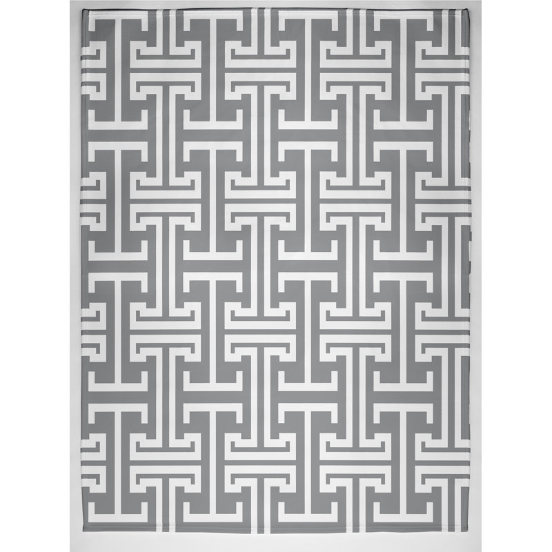 Jordan Plain Weave / Muslin Throw Blanket, Grey