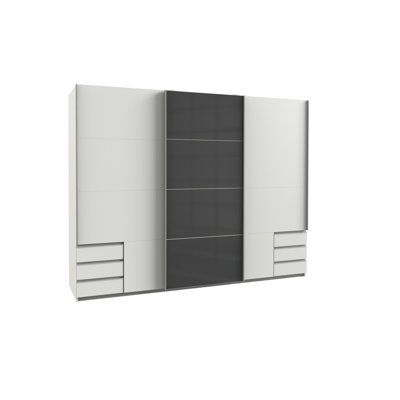 Berngar 3 Door Manufactured Wood Wardrobe