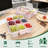 Divided Serving Tray With Lid & Handles, 9-Compartment Snack Box, Charcuterie Organizer For Candy, Nuts, Fruits, Snacks, Pink, 2 Pack-355399782