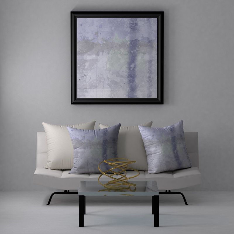 Housse de coussin décorative carrée avec insert, 18" x 18"