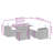  Garden Sofa Set Black