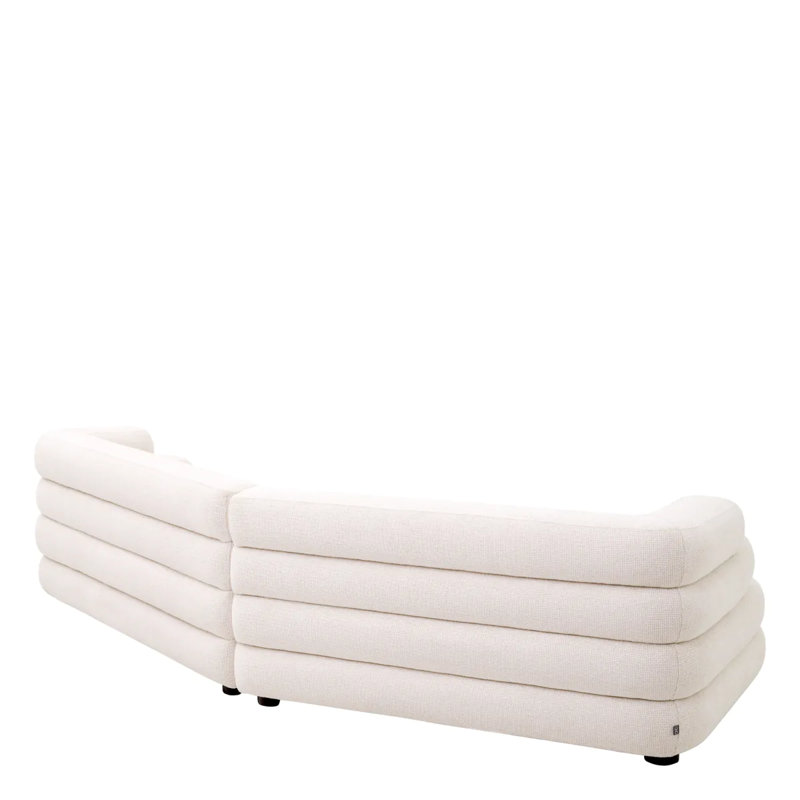 Sofa Malaga L Lyssa Off-White - Right, Right-Hand Facing