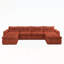 Chaise longue de plancher avec accoudoir gauche-734641066
