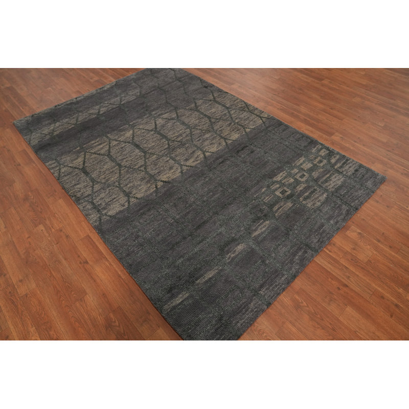 Tapis marocain à motif de treillis all-over 5 x 7