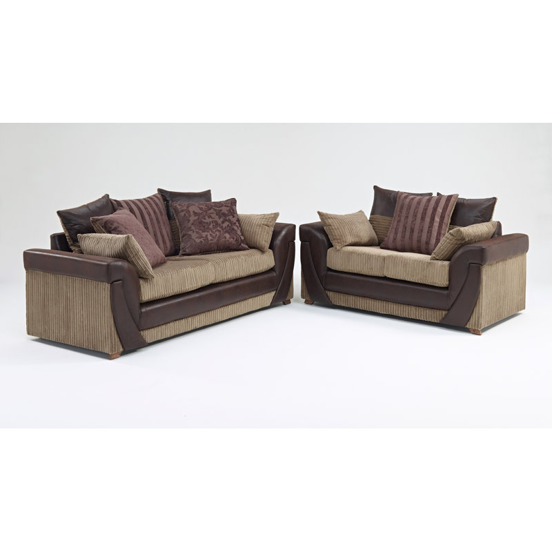 Jalama Chenille Sofa, Brown