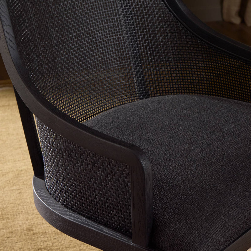 Mischa Desk Chair-Gibson Black