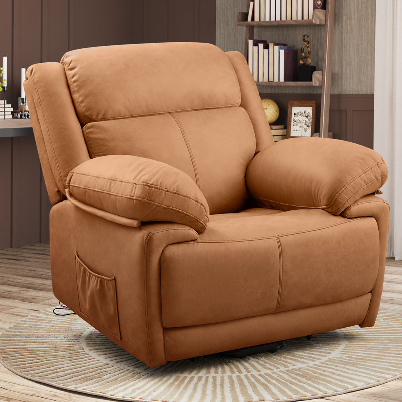 Fauteuil de massage inclinable électrique, Brown