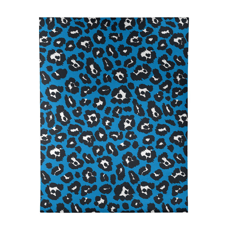 Animal Print Indoor Rug, Rectangle 4' x 6'
