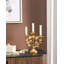 RAMADA 25Cm Metal Tabletop Candelabra
