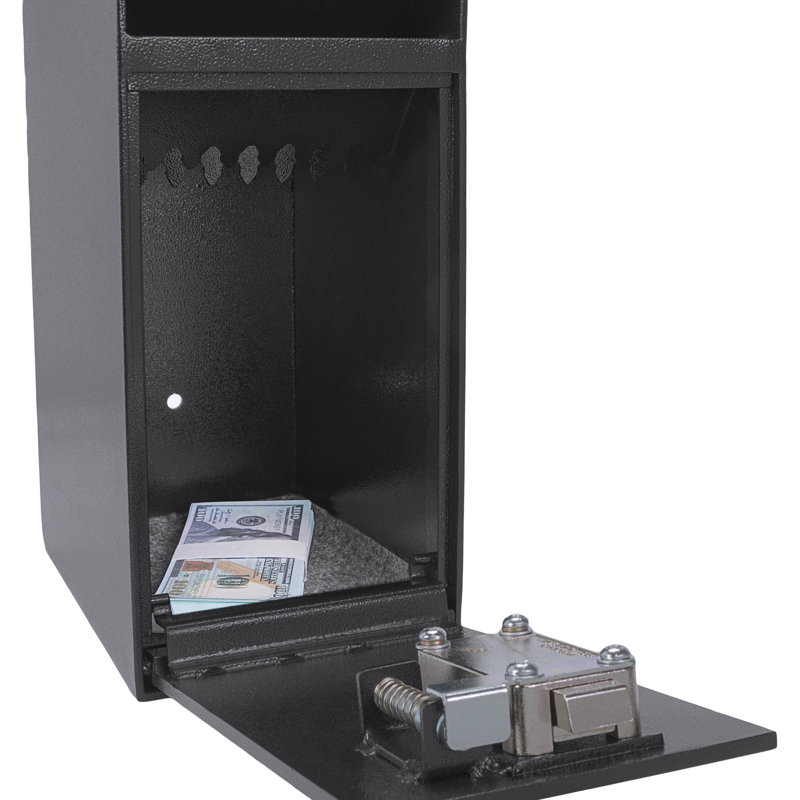 Coffre-fort de 27 pi³ avec porte en acier massif et dispositif antivol. Dimensions : 9 po x 6 po x 12 po.