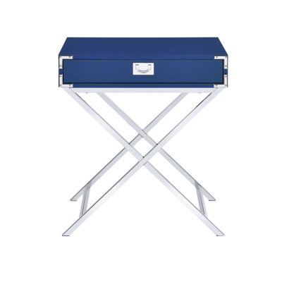 Table de chevet Evie - bleu brillant