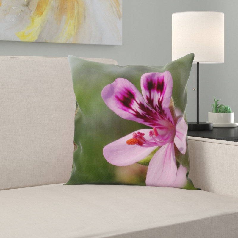 Coussin décoratif fleur
