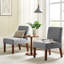 Ensemble de chaise d'appoint 18,79 po Meital-1567154786