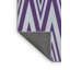 Tapis à motif géométrique violet foncé Kimbolton-296458443
