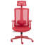 Beliani ENSO Fabric Office Chair with Headrest