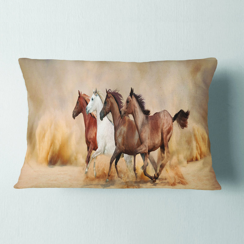 Coussin lombaire Landscape, Rectangulaire, 12 po x 20 po