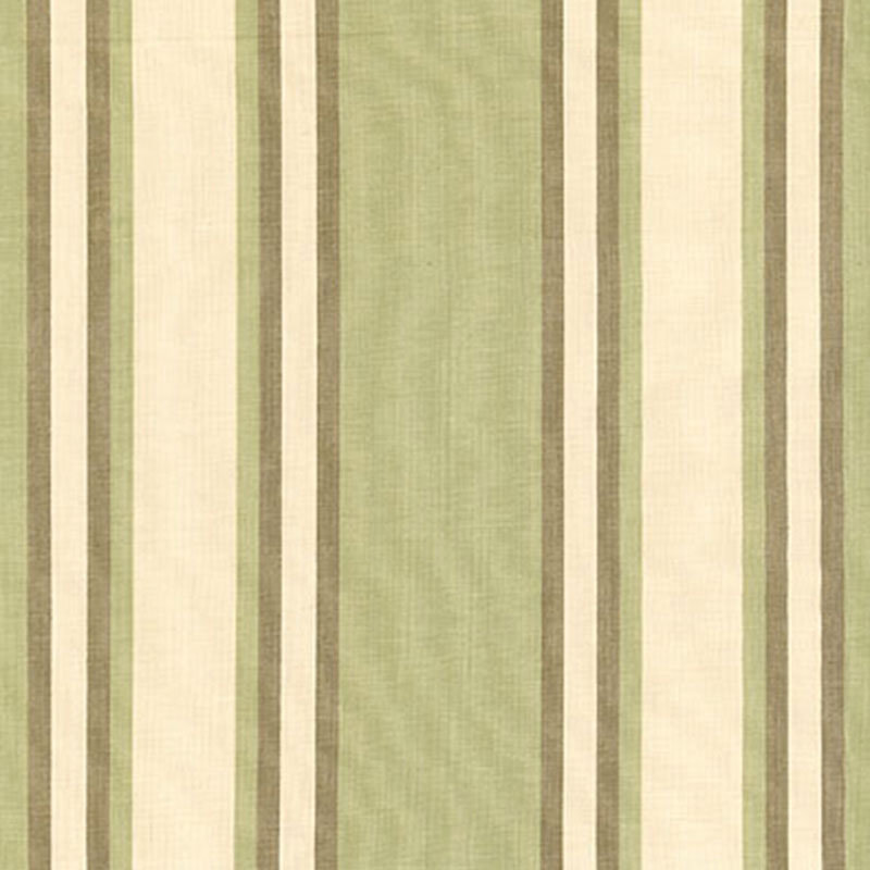 Seneca Cotton Stripe Fabric, Green