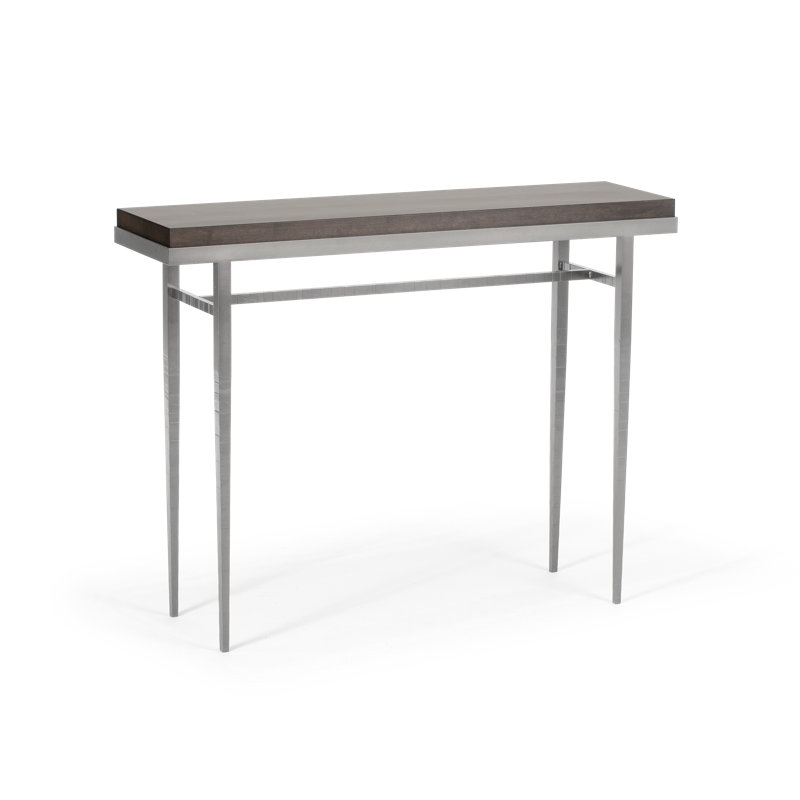 Console Wick, Platine rétro, H 32 po x l 42 po x P 11,5 po, Gris