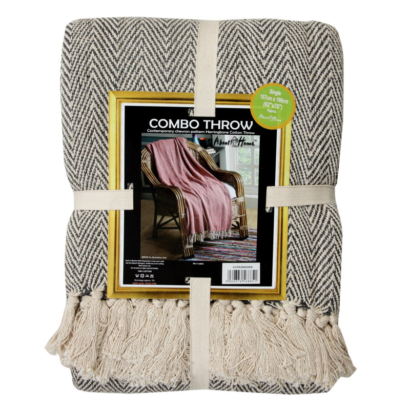 Klowey Throw, Grey