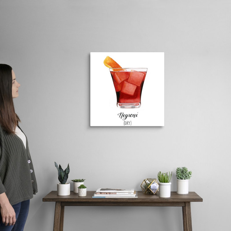 Classic Happy Hour IV - reproduction d'art sur toile, Toile tendue, H 20 po x l 20 po x P 1,25 po